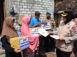 Beri Konseling dan Pendampingan Psikologi, Polres Tuban Tunjukkan Kepeduliannya kepada Korban Terdampak Gempa