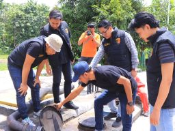 Jelang Lebaran Polres Tuban Cek SPBU dan SPPBE Pastikan Stok Aman