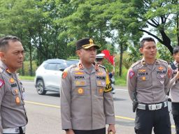 Kapolres Majalengka Cek Jalur Mudik di Tol Cipali Wilayah Hukum Polres Majalengka