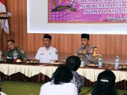 Kapolres Magetan Beberkan Kunci Menjaga Persatuan dan Kesatuan di Acara Dialog Lintas Agama   