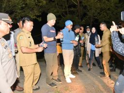 Polres Bondowoso dan Tim Gabungan Cek Sumber Mata Air Yang Diisukan Tercemar Geothermal