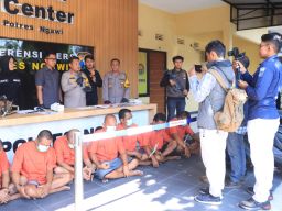 Polres Ngawi Berhasil Ungkap Kasus Tipu Gelap Cokat Roka, 3 Residivis Diamankan