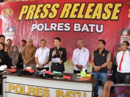 Polisi Amankan 5 Terduga Pelaku Pengeroyokan Terhadap Anak di Kota Batu