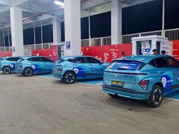 Selama Gelaran HUT RI di IKN, 18 SPKLU PLN Layani 340 Transaksi Pengisian Mobil Listrik