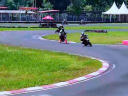 Siap-siap! Balap Motor Listrik Konversi Pertama di Dunia Dapat disaksikan Gratis Besok