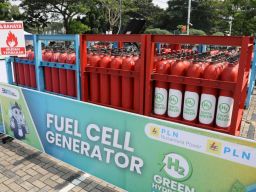 Pertama di Indonesia, Event Lari Electric Run 2024 Bebas Emisi dengan Listrik dari Genset Hidrogen