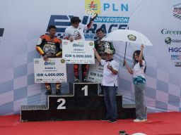 PLN dan Kementerian ESDM _Gaspol_, Balap Motor Listrik Konversi Putaran Ke-2 Sukses Digelar di Bogor