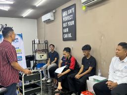 YBM PLN UIP JBTB Gelar Pelatihan Barber Cahaya Berdaya untuk Tingkatkan Keterampilan Pemuda