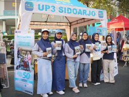 ICONNET Jatim & PLN UP3 Sidoarjo Hadir di CFD Alun Alun Sidoarjo, Tawarkan Promo Gratis Tambah Daya Listrik 50 %