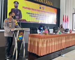Bhabinkamtibmas Dibekali Tracing Covid-19 Untuk Maksimalkan PPKM Skala Mikro