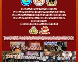 Apresiasi Kinerja Kapolri, DPP LPKAN Indonesia Ucapkan Selamat Hari Bhayangkara Ke 75 Tahun 