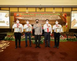 Kapolda Jatim Buka Rakernis dan Pelatihan Peningkatan Kemampuan Penyidik dan Penyidik Pembantu Ditreskrimsus