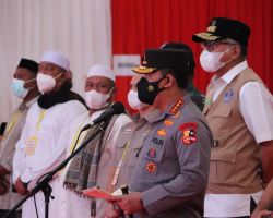 Cegah Penyebaran Covid-19, Kapolri: Vaksinasi, Disiplin Prokes dan Kurangi Mobilita