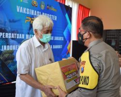 Wakapolda Jatim Apresiasi Capaian Vaksinasi Sidoarjo