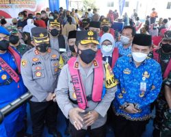 Forkopimda Jatim Cek Vaksinasi Presisi komunitas Masyarakat Pesisir dan Nelayan