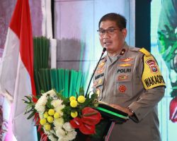 Pusdokkes Polri Menggelar Rakernis T.A 2022 di Kota Surabaya Dibuka Secara Langsung Oleh Wakapolda Jatim