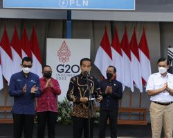 Resmikan SPKLU Ultra Fast Charging Pertama di RI, Presiden Jokowi: Apresiasi Kesiapan PLN Dukung KTT G20