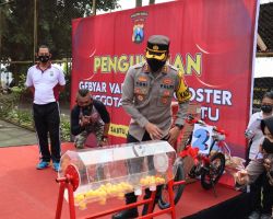 Doorprize Vaksinasi Booster Bagi Anggota Polres Batu, AKBP Yogi : Sebagai Penyemangat Anggota Dalam Melaksanakan Tugas