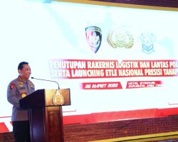 Rakernis Slog dan Korlantas, Kapolri : Kawal Program Digitalisasi dan Penggunaan Produksi Dalam Negeri
