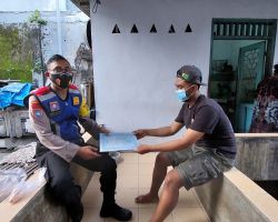 Bhabinkamtibmas Polsek Bubutan Sosialisasikan Program SIM Cak Bhabin