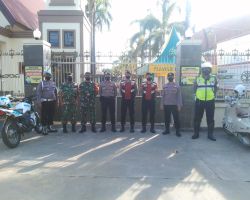 Seterilkan Gereja, Polres Sumenep Berikan Jaminan Keamanan Ibadah Paskah Umat Nasrani