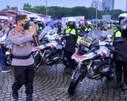 Apel Gelar Pasukan, Kapolri Tekankan Soal Strategi Antisipasi Kemacetan Hingga Vaksinasi Booster saat Mudik
