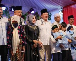 Hadiri Santunan di Ponpes Al-Musri, LaNyalla Didaulat Jadi Bapak Yatim Indonesia