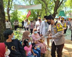 Libur Lebaran Idul Fitri 1443 H, Kapolda Jatim Cek Penerapan Prokes di Tempat Wisata