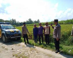 Mencegah Terjadinya Korban Jiwa karena Jebakan Tikus,Polres Ngawi Sosialisasikan Penanggulangan Hama yang Aman