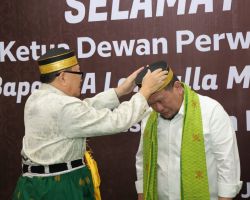 Berani Suarakan Kebenaran, LaNyalla Dapat Gelar Ma Eli Ra Disa dari Kesultanan Dompu