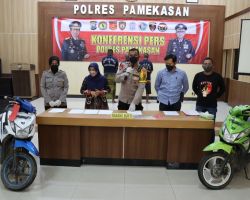 Gerak Cepat Tim Opsnal Sakera Sakti Polres Pamekasan Berhasil Mengamankan 3 Pelaku Curanmor