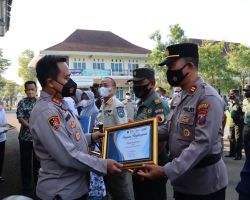 Polres Pacitan Raih Penghargaan dari Komnas Anti Kekerasan Terhadap Perempuan dan Anak Indonesia