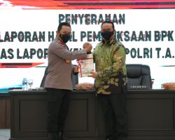 Raih WTP Sembilan Kali Berturut-turut, Kapolri: Komitmen Penggunaan Keuangan Negara Secara Transparan