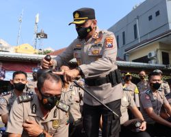 Kapolres Tanjung Perak Surabaya, Pimpin Upacara Korp Raport Kenaikan Pangkat