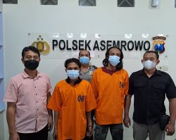 Polres Tanjung Perak Berhasil Mengamankan Pelaku Pencuri Besi Penutup Gorong-Gorong