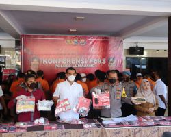 Polres Lumajang Berhasil Amankan 33 Tersangka Pengedar dan Pengguna Aktif Okerbaya