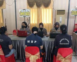 Kejar Target Vaksin Booster,Polresta Malang Kota Gelar Vaksinasi di Lapas