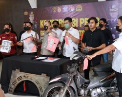 Polresta Mojokerto Berhasil Amankan Pelaku Curat Senilai Ratusan Juta,Pemkot Beri Apresiasi