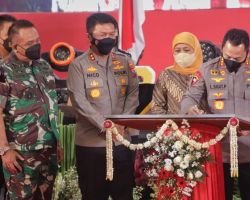 Tujuh Gedung Dan Fasilitas Baru Polda Jatim Dari Dana Hibah Pemprov Jatim Diresmikan Penggunaannya Oleh Kapolri dan Gubernur Jatim