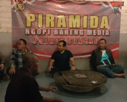 Implementasikan Program Kapolda, Polres Sumenep Gelar Piramida dengan Persatuan Jurnalis Indonesia