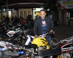 Polres Ponorogo Amankan Ratusan Motor yang Diduga Untuk Adu Balap Liar