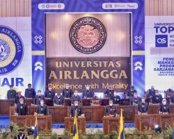 Kapolda Jatim Berikan Sambutan dan Pembekalan Wawasan Kebangsaan pada 8.275 Mahasiswa Baru Unair