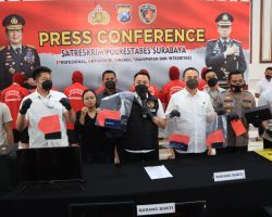 Polrestabes Surabaya Berhasil Bongkar Sindikat Judi Online