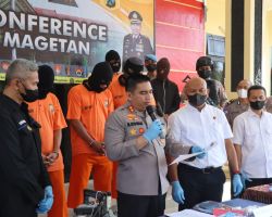 Polres Magetan Berhasil Ungkap Peredaran Pupuk Palsu,Tiga Tersangka Diamankan