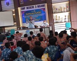 Polres Ngawi Ajarkan Generasi Muda Cerdas Bermedsos