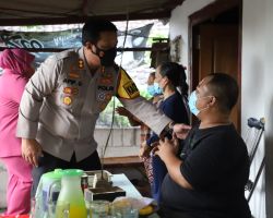 Senyum Bahagia Penyandang Difabel saat Bertemu Kapolres Mojokerto