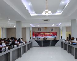 Gelar Piramida, Polres Tulungagung Ajak Media Ciptakan Kamtibmas yang Kondusif