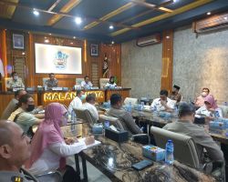 Urai Kemacetan Polres Malang Kota adakan Rakor Lintas Sektoral