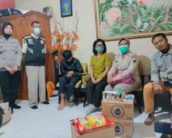 Polresta Malang Kota Sambangi Korban Tragedi Kanjuruhan Alami Iritasi Mata