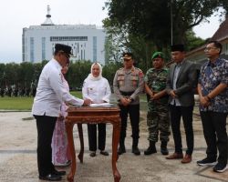 Pilkades Serentak, Kapolres Bojonegoro : Menang atau Kalah, Cakades Harus Jaga Kondusifitas